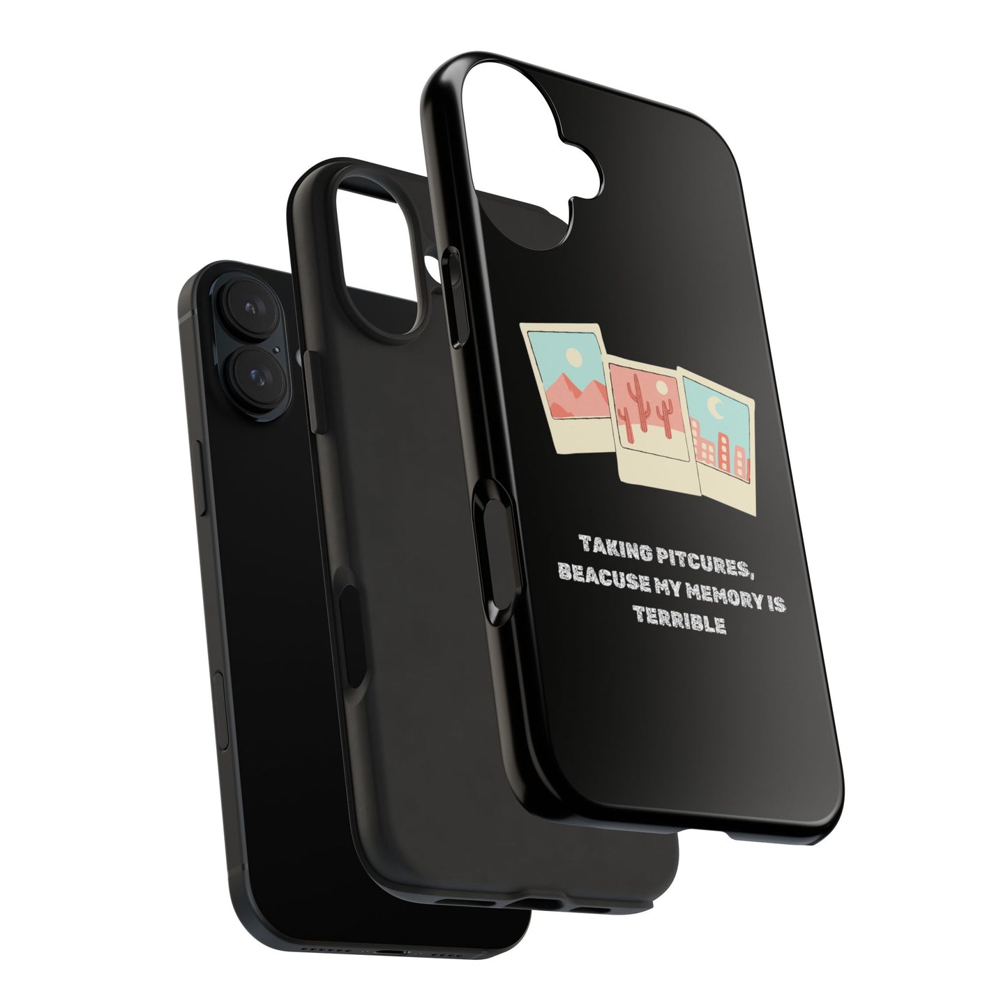 Memory-Making Tough Phone Cases: Durable Photo Lover's Cases, Travel Accessories, Gifts for Photographers, Fun Tech Gear, Everyday Use