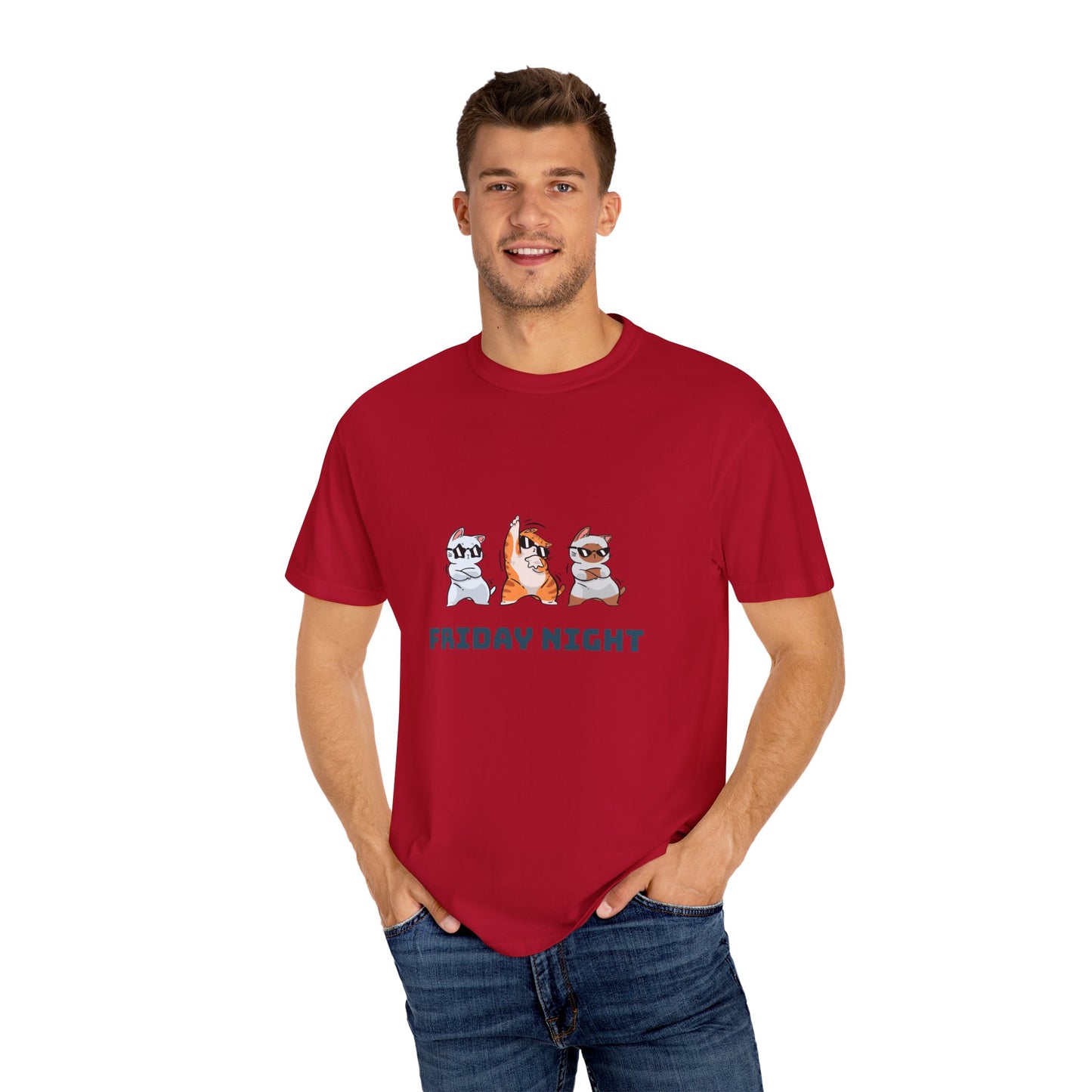 Funny Friday Night Unisex T-Shirt - Cartoon Character Design