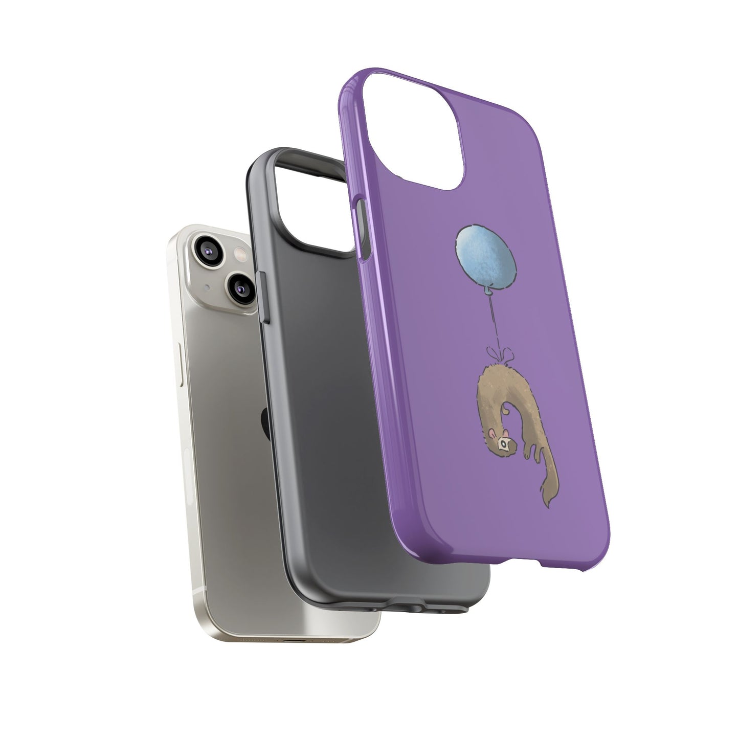 Playful Phone Case with Quirky Design - Tough Cases for Animal Lovers, Cute Gift for Kids, Unique Phone Accessories, Fun Birthday Present,